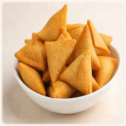 DRY SAMOSA — Other Namkeen from Vinod Namkeen