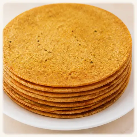 KARELA METHI Khakhra — Khakhra from Vinod Namkeen