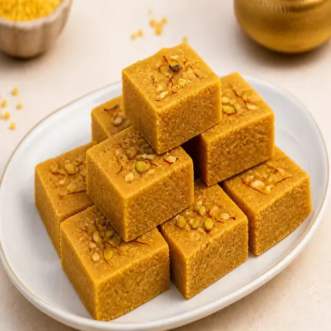 KESHAR MOHANTHAL — Sweets from Vinod Namkeen