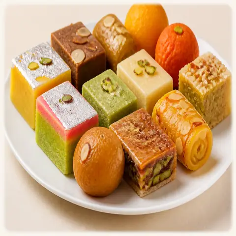 ORANGE CRUNCH — Sweets from Vinod Namkeen