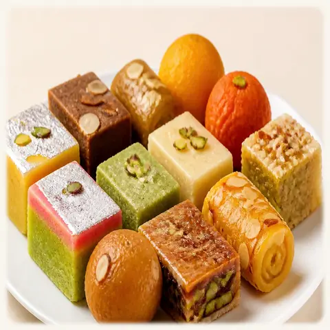 RAJBHOG PENDA — Sweets from Vinod Namkeen