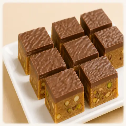 STRAWBERRY CUBE — Sweets from Vinod Namkeen